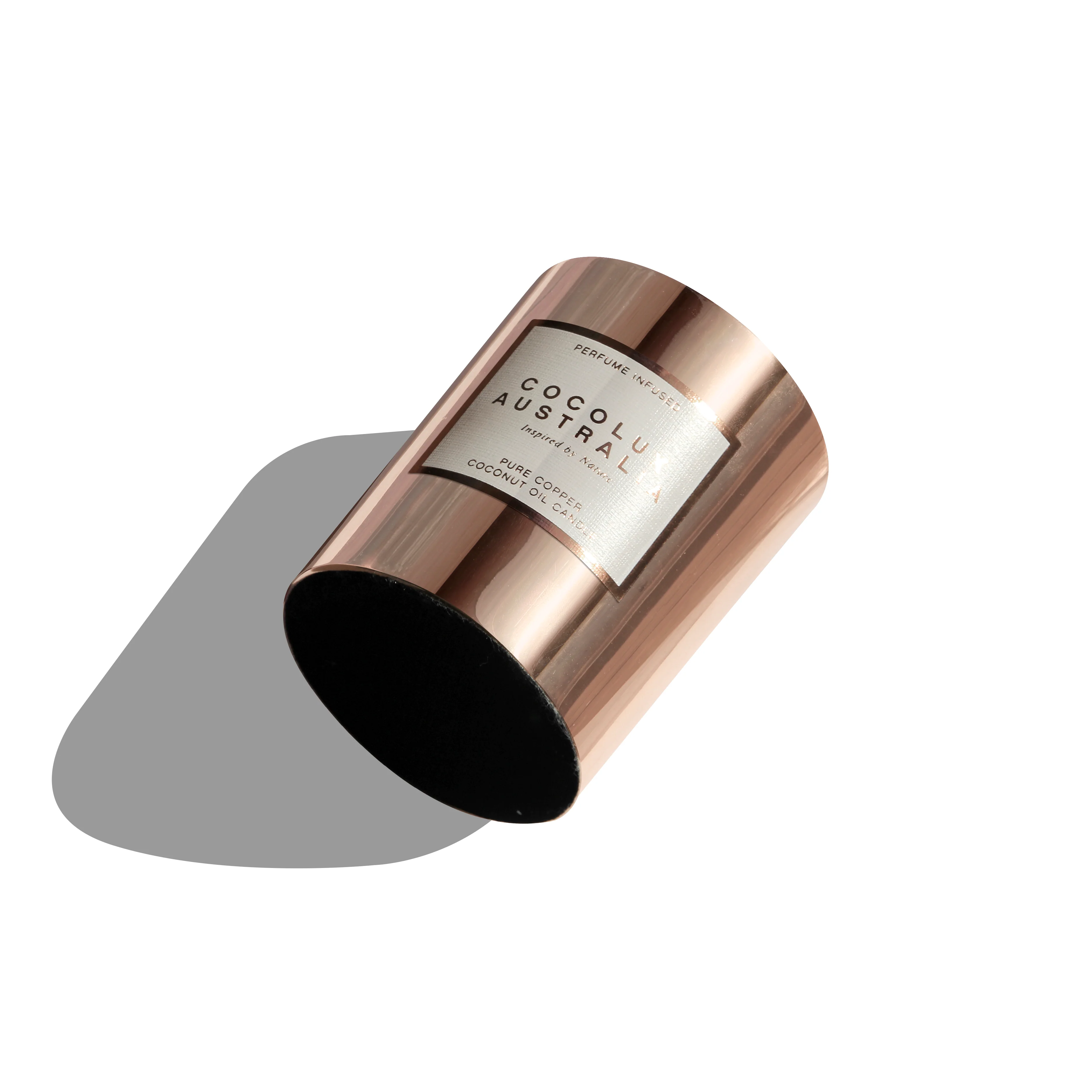 Sol Bergamot, Lily & Moss Large Copper Candle - Image 4