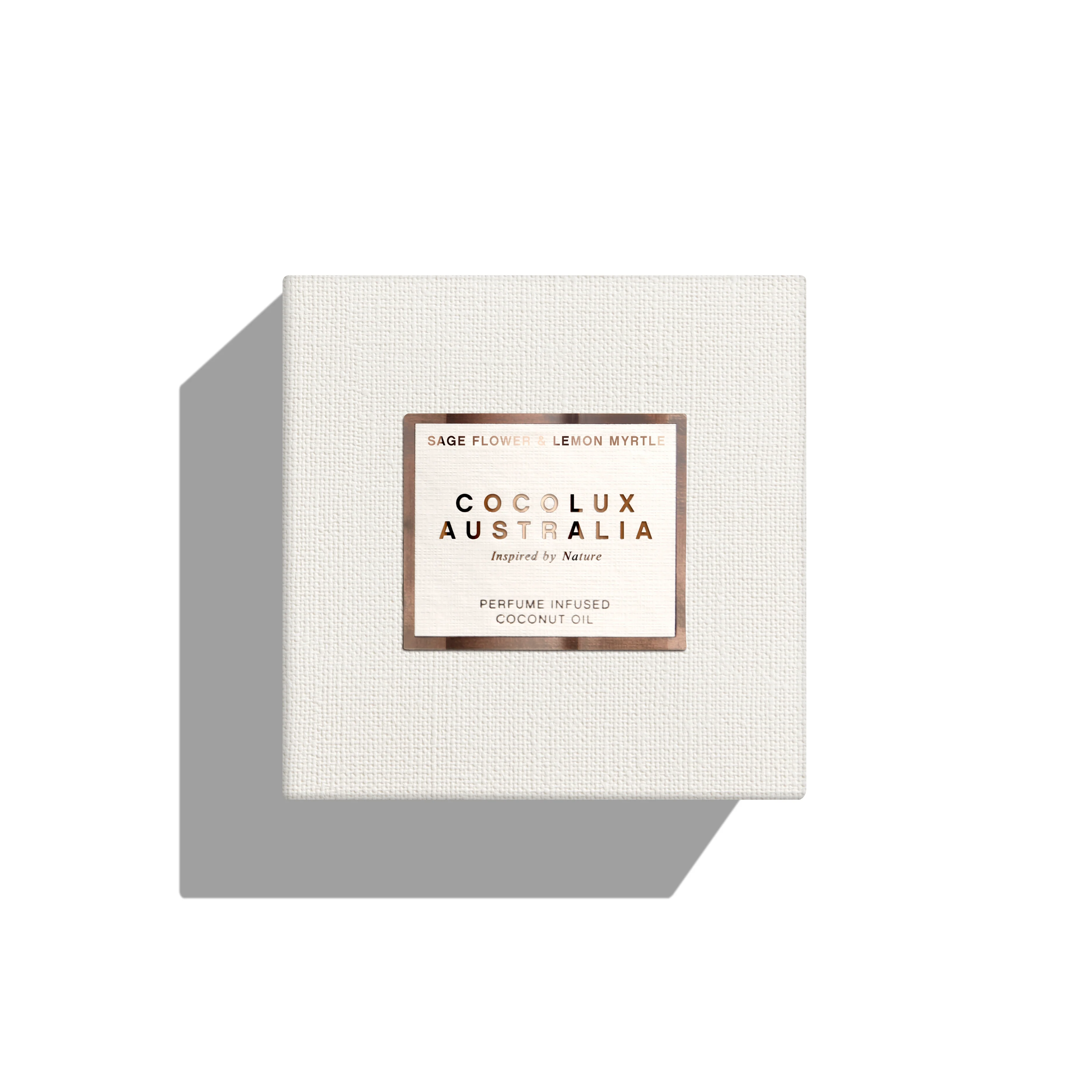 Sol Sage Flower & Lemon Myrtle Large Copper Candle - Image 3